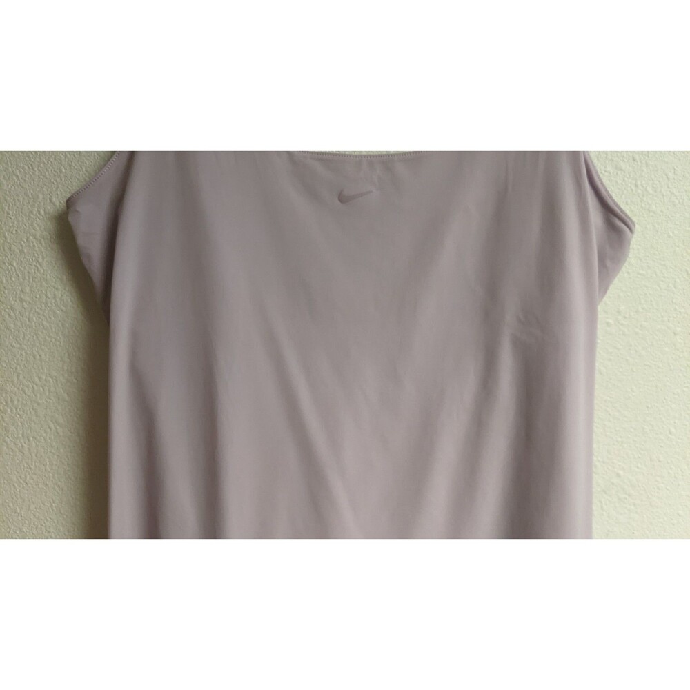 NWT~ Women's Nike Bliss Luxe Womens Training Dress Built In Shorts Lilac XL - Picture 7 of 13